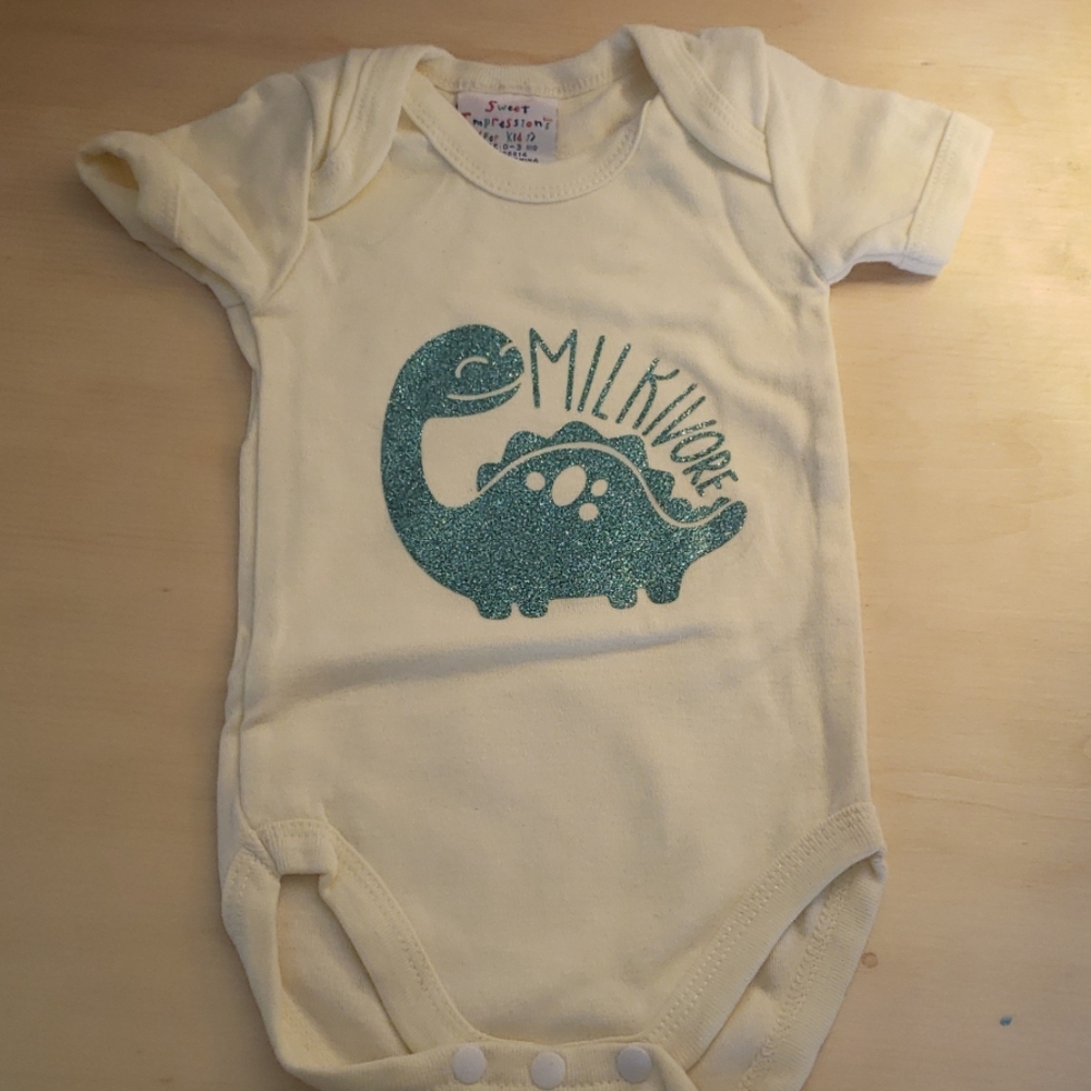 0-3 month Milkivore Onesie